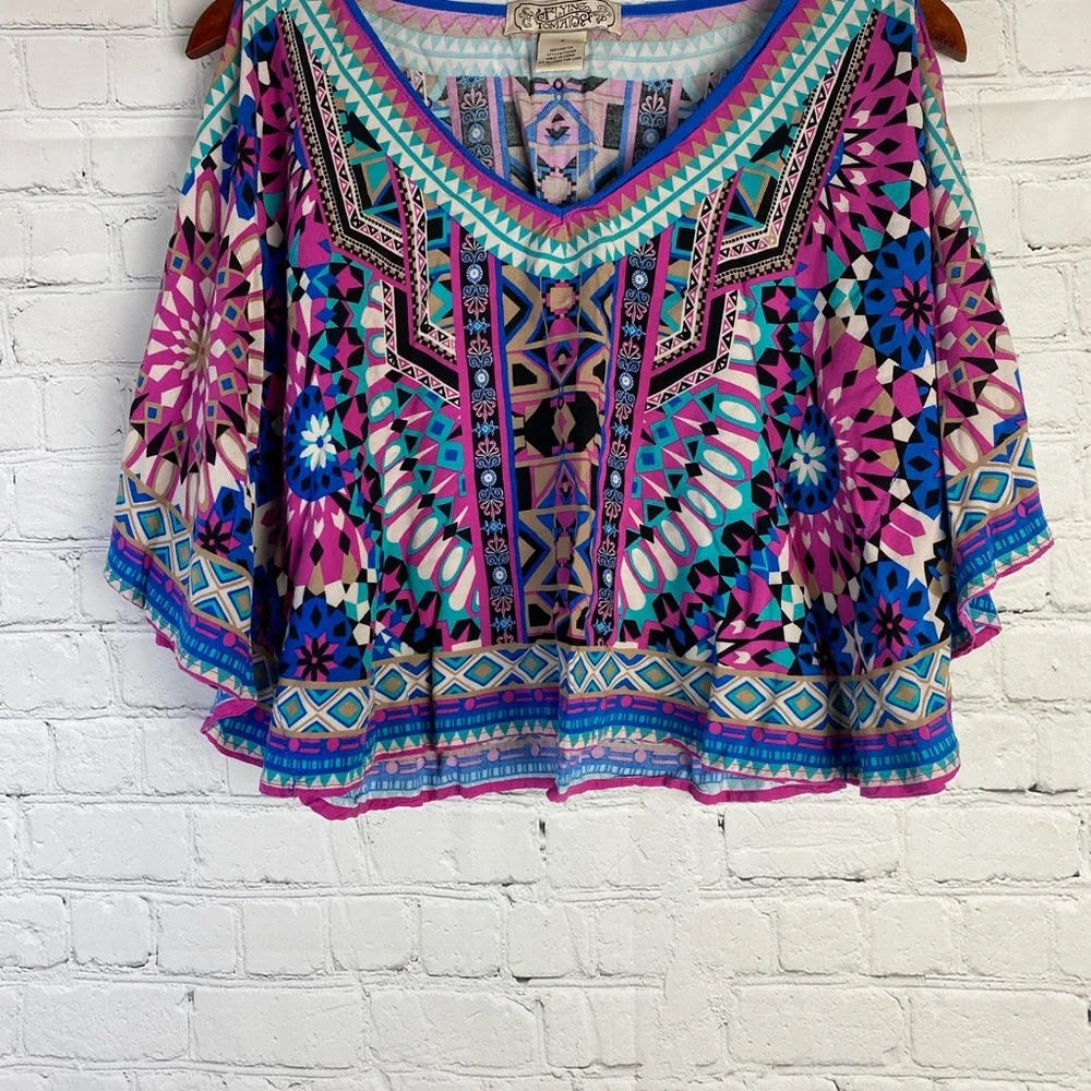 Flying Tomato Aztec Top Small - Picture 6 of 8
